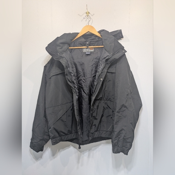 5.11 Tactical Shell Jacket 48017 Black Size XL Military Police First Respond - Picture 2 of 9